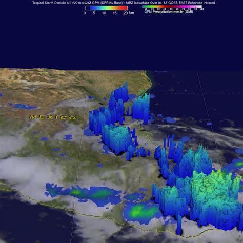 Nasa Sees Tropical Storm Danielle Ending Over Mexico E Science News