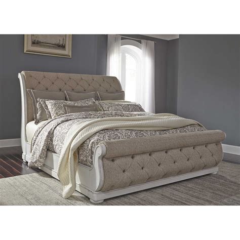 Magnolia Upholstered Sleigh Queen Bed 244 Uqh Uqf Uqkr Liberty