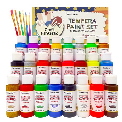 School Smart Non Toxic Washable Tempera Paint 1 Qt Plastic Bottle