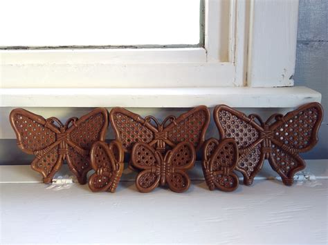 Check spelling or type a new query. 70s Retro Butterfly Wall Decor Set of 6 Burwood Products Nursery Decor Rhymeswithdaughter