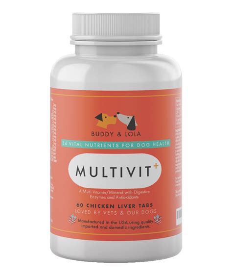 Vitamin c is an important antioxidant. Best Senior Dog Vitamins Supplement #1 Multivitamin for ...