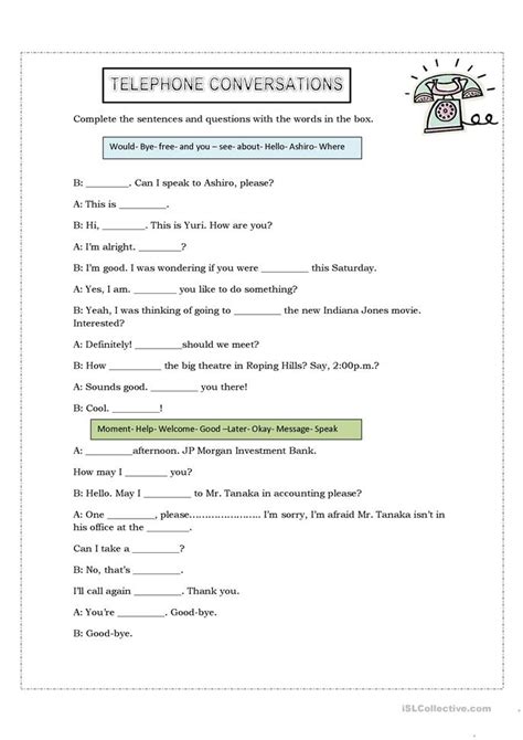 Esl Conversations For Adults Worksheets