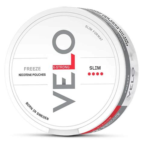 Velo Freeze X Strong Slim Snabbt Online Fri Frakt