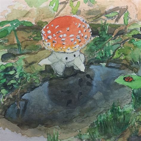 See more ideas about watercolor, painting, art. Pin by Phoenix on Art (U・x・U) in 2020 | Art, Mushroom art ...