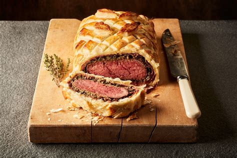 Welsh Beef Wellington With A Port And Mushroom Sauce Castell Howell