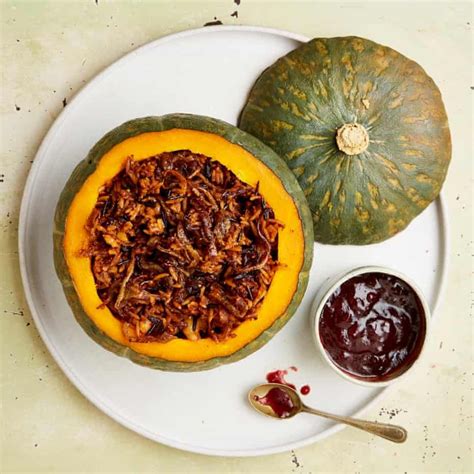 Meera Sodhas Vegan Recipe For Whole Pumpkin And Walnut Biryani Vegan
