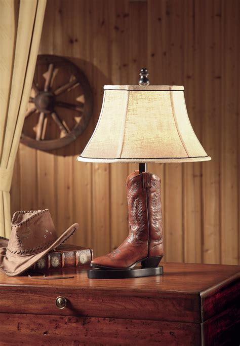 Cowboy Boot Lamp Foter