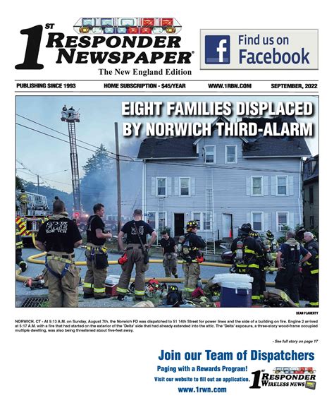 1st Responder News New England September Edition By Belsito