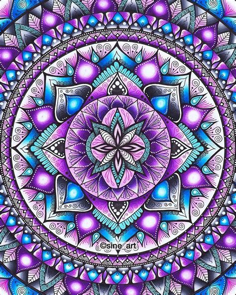 Mandala Via Mandalala Instagram From Sineart Pintura De Mandala