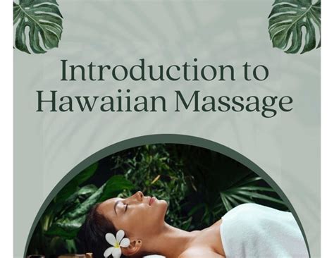 Introduction To Hawaiian Lomi Lomi Massage 12 Hour Intensive Place 43 Oneawa St Suite 212