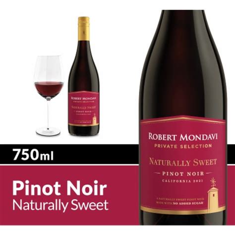 Robert Mondavi Private Selection Naturally Sweet Pinot Noir Lower