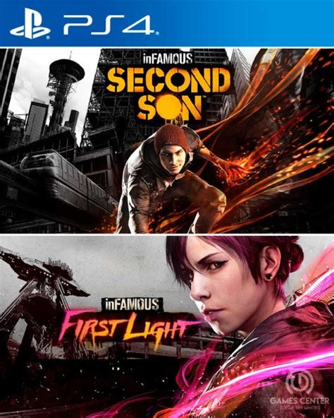 Infamous Second Son Infamous First Light Playstation 4 Games Center