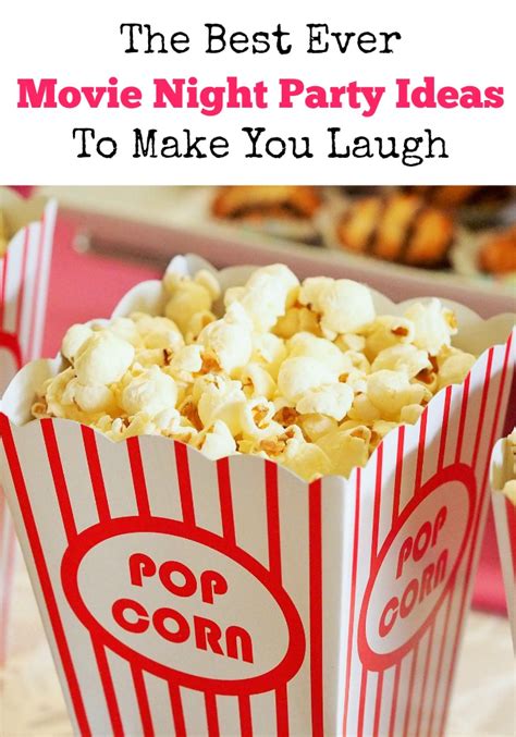 Luckily, making movies has never been easier, even if you have no experience. The Best Ever Movie Night Party Ideas