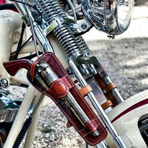 Fork Holster Motorcycle Accessories Harley Guns