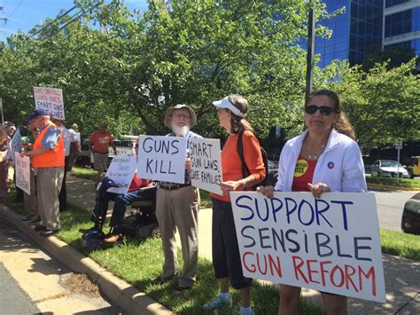 Protesters Rally At Nra Headquarters Call For Stricter Gun Control Wtop News