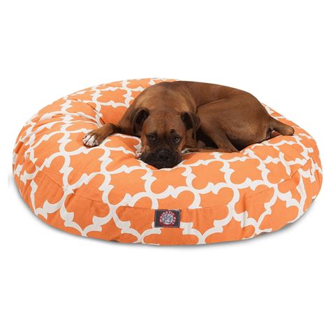 Majestic Pet Trellis Round Pillow Pet Bed From Round