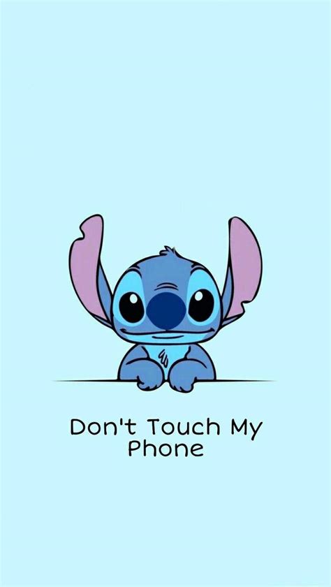 Top 51 Stitch Wallpapers Dont Touch My Phone In Cdgdbentre