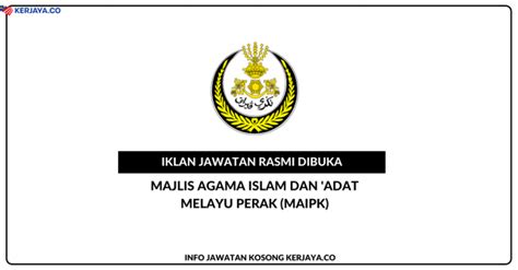 Maybe you would like to learn more about one of these? Majlis Agama Islam Dan 'Adat Melayu Perak (MAIPk ...