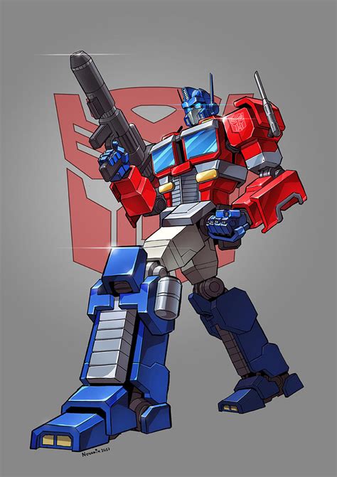 Another Optimus Prime By Novanim On Deviantart