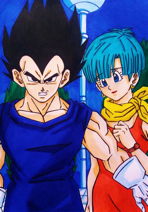 Dragon Ball Z Vegeta X Bulma By Dagga19 On Deviantart