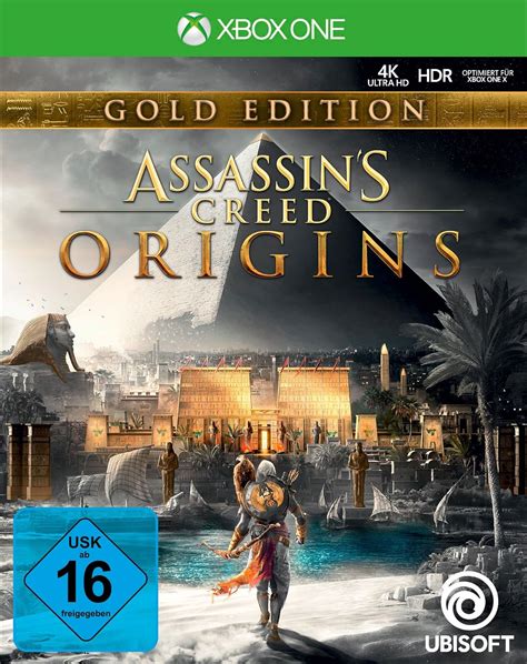 Assassin S Creed Origins Gold Edition Xbox One Amazon De Games