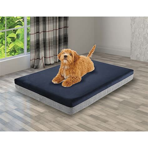 Memory Foam Dog Bed 12cm Thick Large Orthopedic Dog Pet Beds Waterproof