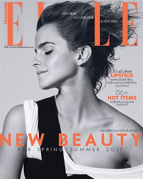 Emma Watson Emma Watson Covers Elle Thailand April 2017