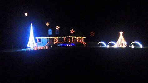 Christmas Lights Synced To Music Bibb County Al Off Hwy 5 Youtube