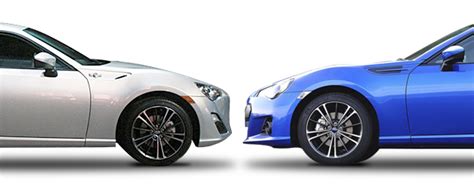 Subaru Brz Vs Scion Fr S Compare Cars