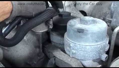 ford 6 4 fuel filter locations