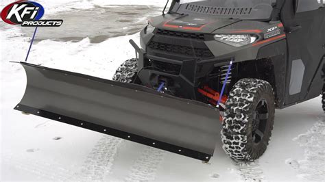Accessories Automotive Kfi 60 Utv Pro Poly Blade Snow Plow Kit For