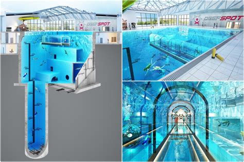 Worlds Deepest Pool Where Divers Can Plunge To An Ear Popping 148ft