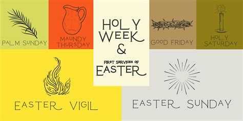 Holy Week Service Bulletins St Thomas Episcopal Church