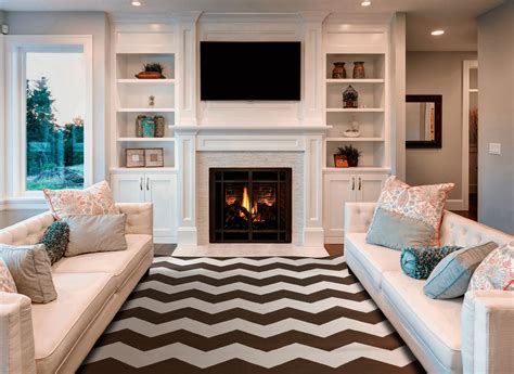 2030 Living Room Modern Fireplace