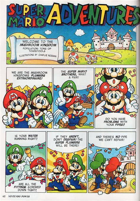 Nintendo Powers Super Mario Adventures Comic Is Getting A Reprint My