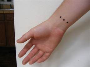 Pin By Brandy On Wrist Ink Dot Tattoos Tattoos Literary Tattoos