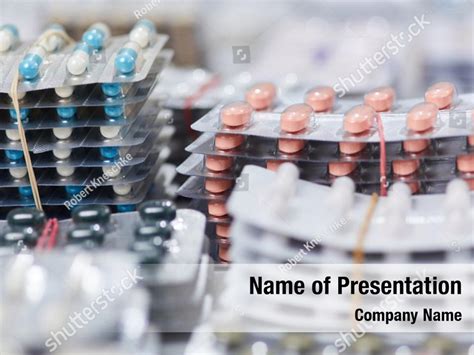 Pack Of Pills Powerpoint Template Pack Of Pills Powerpoint Background