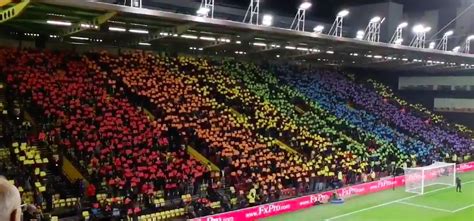 The proposals claim bushey hall would provide a new home for watford, with the relocation of the club shop, head office, and watford fc community trust offices. Premier League club Watford fans make huge LGBT Pride flag ...