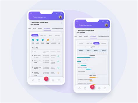 Dribbble Project Management Ui By Vinod Kumar Palli