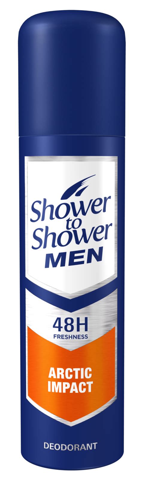 Shower To Shower Men Deodorant Arctic Impact 150ml Shower