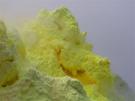 Sulphur Deposits Bright Yellow Sulphur Deposits Peter Nijenhuis