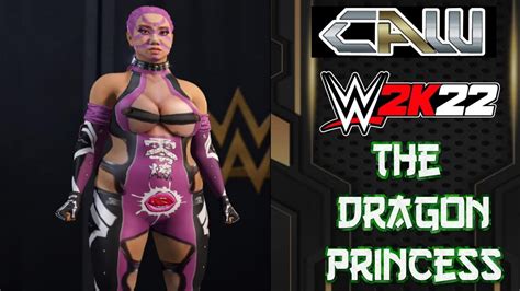 WWE 2K22 ORIGINAL CAW SHOWCASE AKIRA TANAKA THE DRAGON PRINCESS YouTube