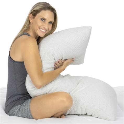 Full Body Memory Foam Pillow By Vive Health