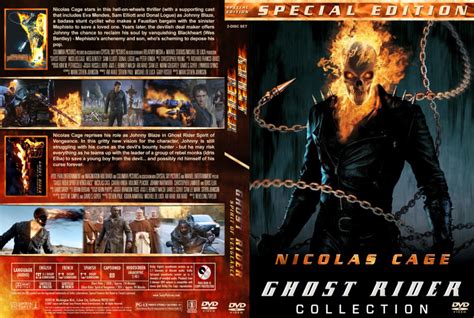 Ghost Rider Collection Dvd Cover 2008 2011 R1 Custom