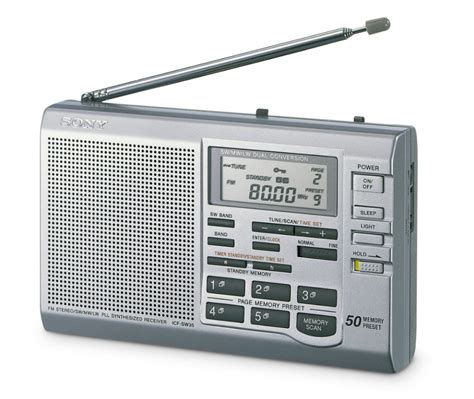 Radio Multibandas Sony Icf-sw-35 Digital 12bandas 50 Memoria - $ 499.000 en Mercado Libre