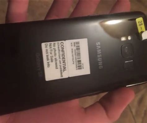 here s another complete leak for samsung s galaxy s8 live video shows device very clearly