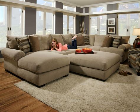 Sectional Sofa With Ottoman | Foter