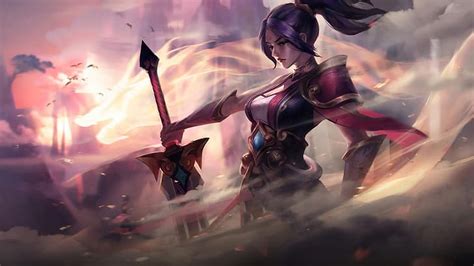 Riven Riven League Of Legends League Of Legends Espada Obra De Arte Fondo De Pantalla HD