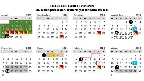 Calendario Escolar 2023 2024 Así Quedan Las Clases Para El Próximo