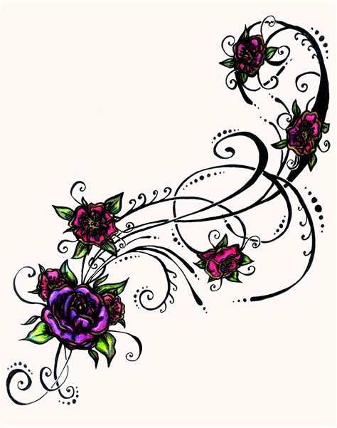 From noting social status and religious beliefs, the tribal tattoo became individual artistic expressions. Rose Tribal Tattoos - ClipArt Best